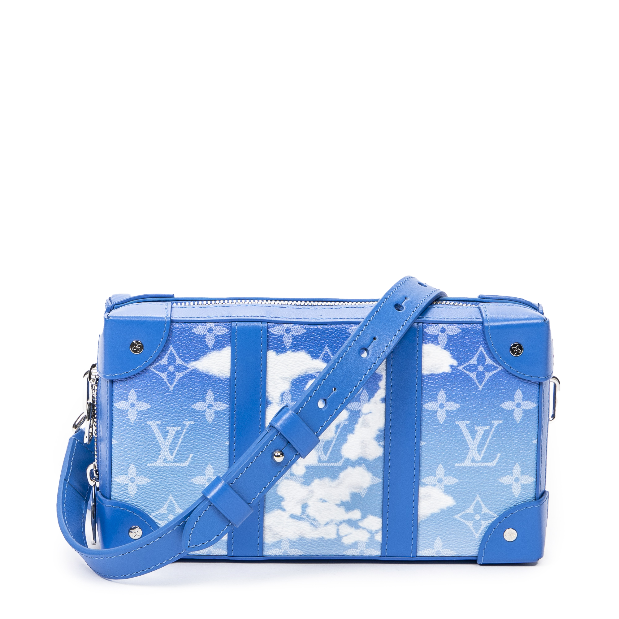 LOUIS VUITTON Monogram Clouds Soft Trunk Wallet Shoulder Bag