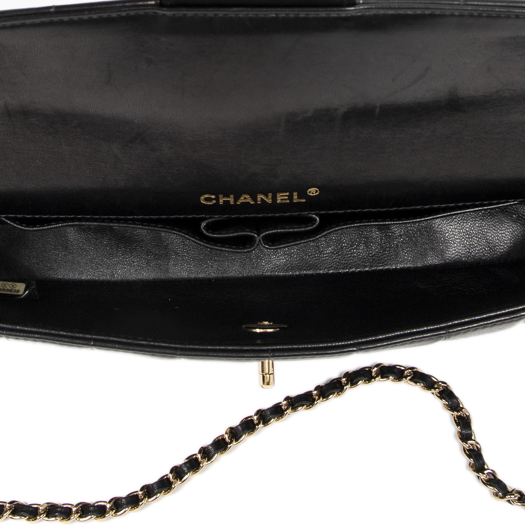 Chanel Dark Beige Lambskin East West Flap Silver Hardware – como