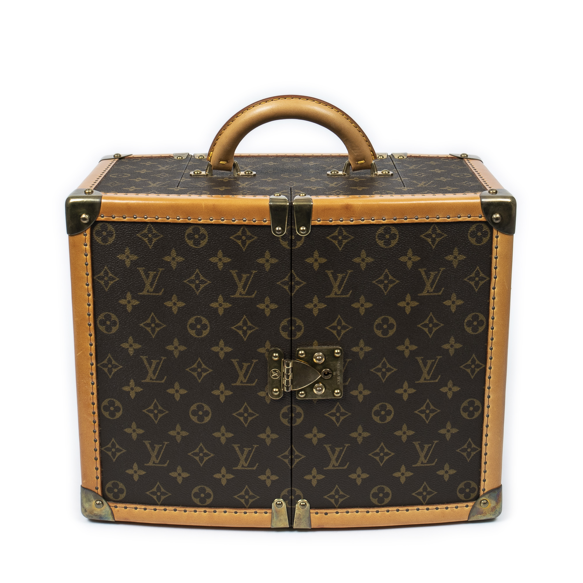 Collector Piece Ltd. Ed. Sharon Stone Vanity Travel Weekend Trunk Case -  BrandCo Paris