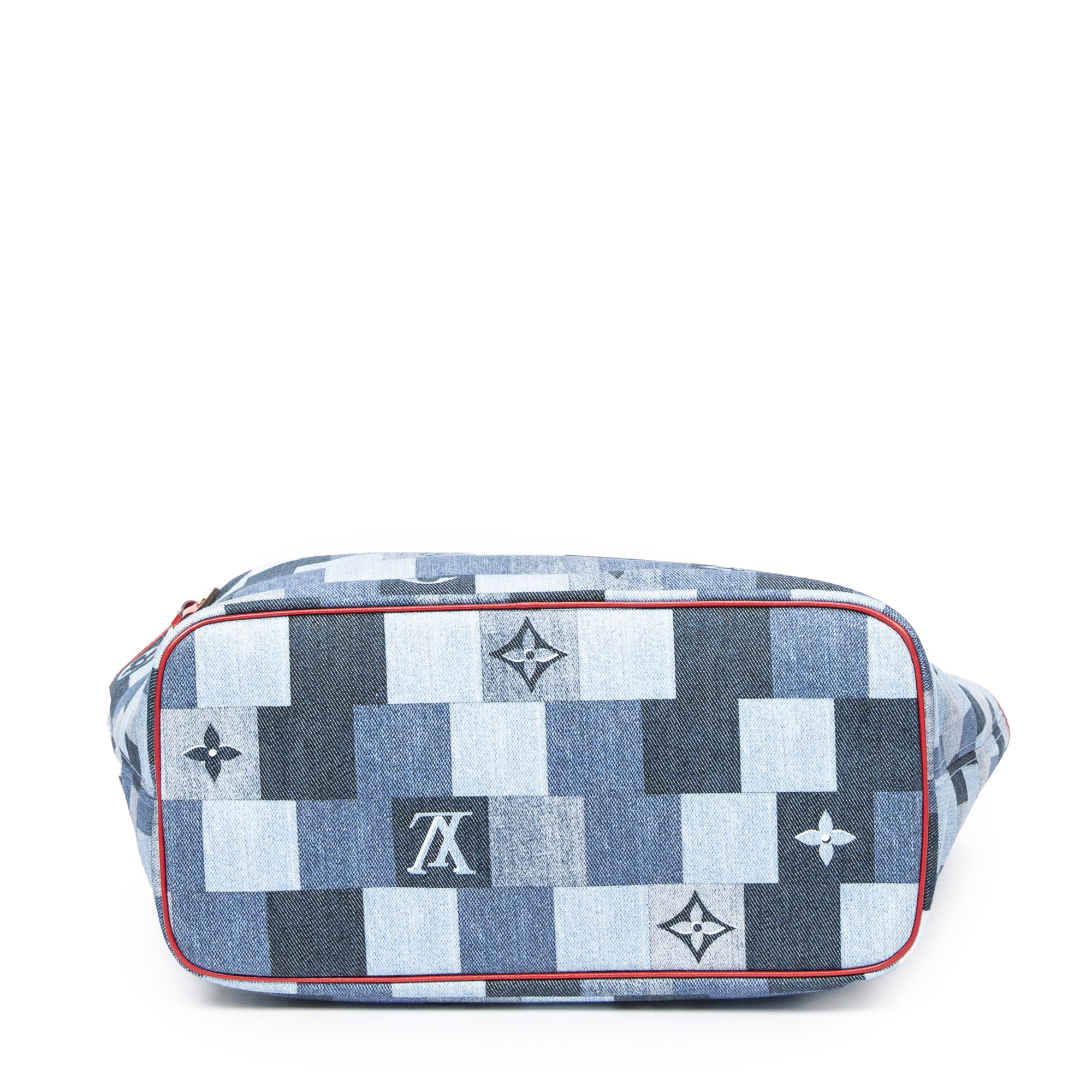 Denim Patchwork Neverfull MM - BrandCo Paris