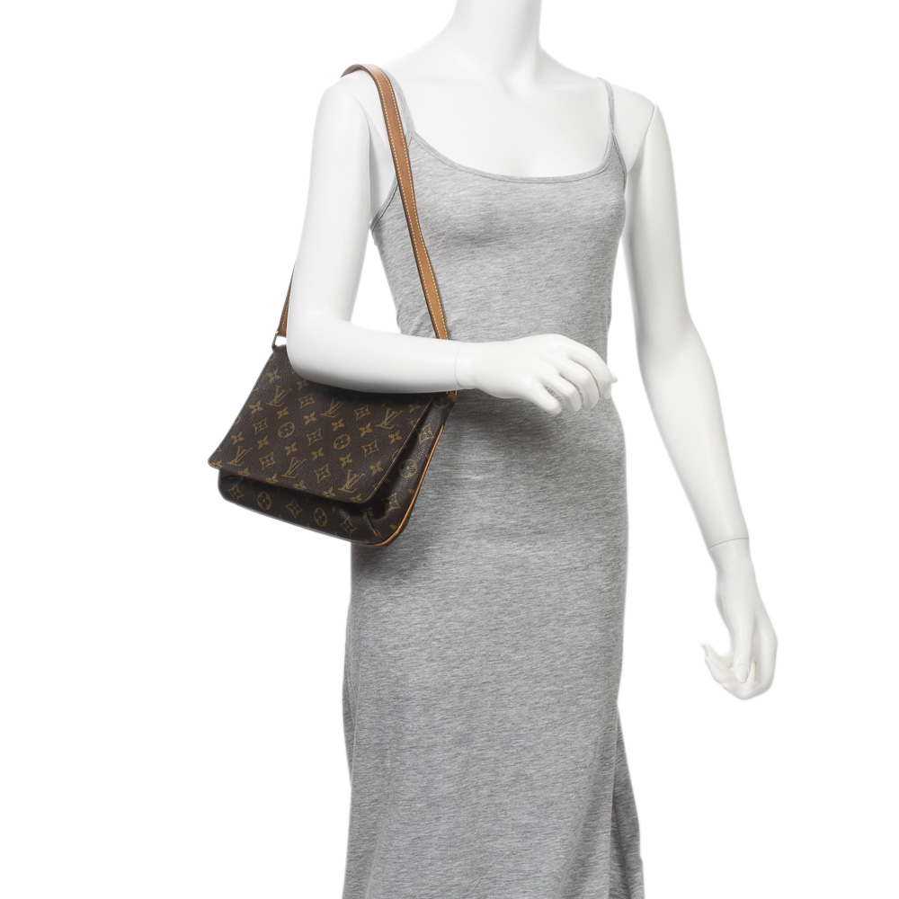 Louis Vuitton Musette Tango Monogram Canvas Bag