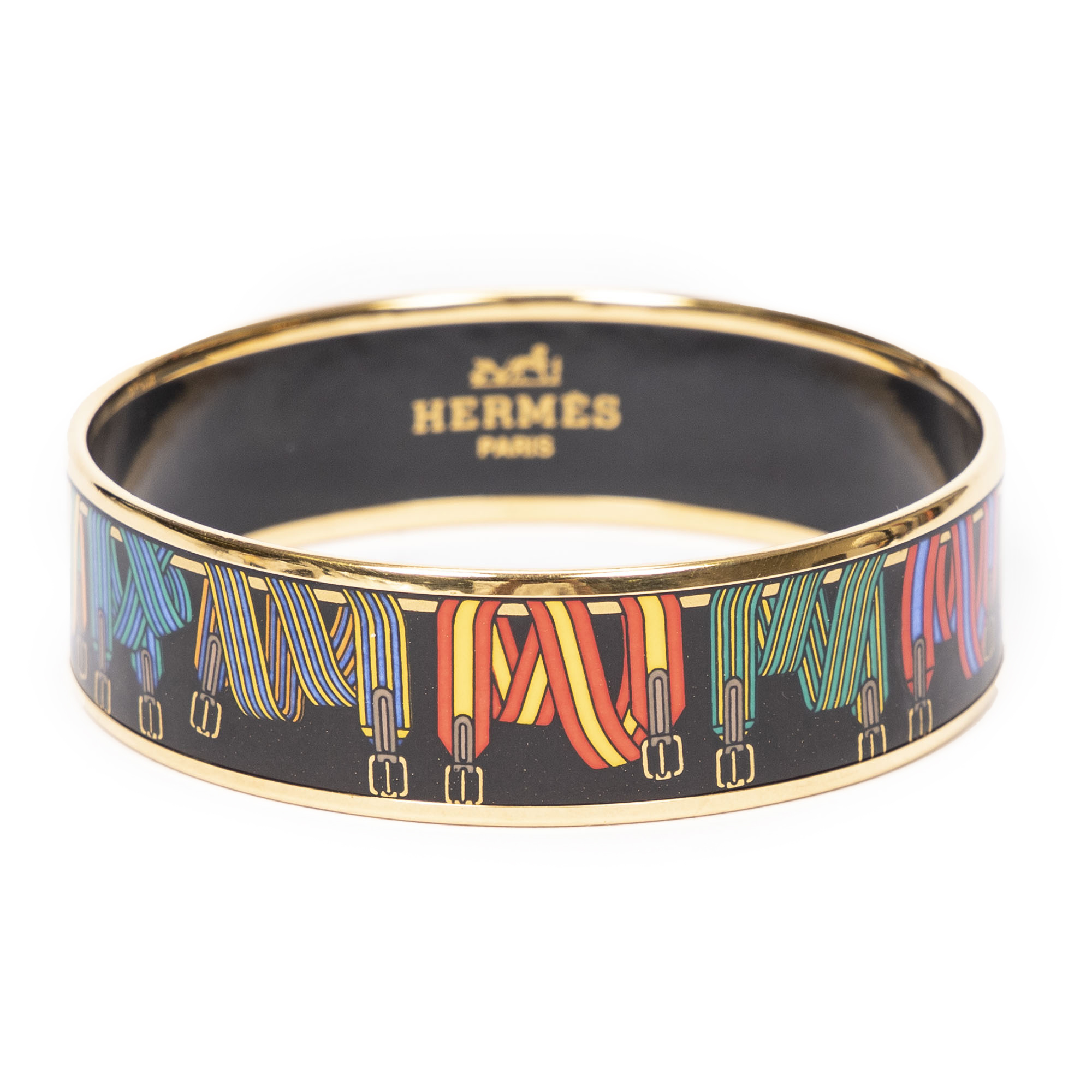 Hermes solid enamel bangle clearance