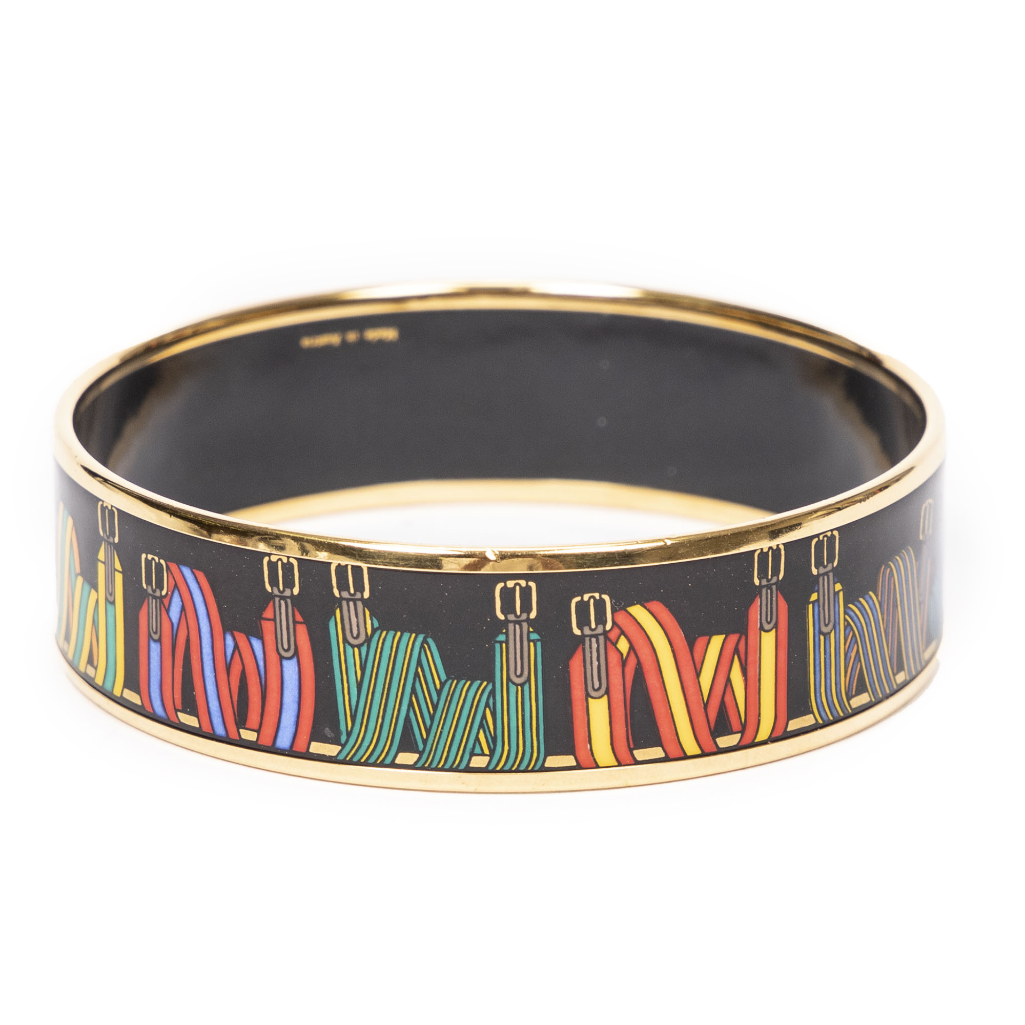 Hermes solid enamel bangle clearance