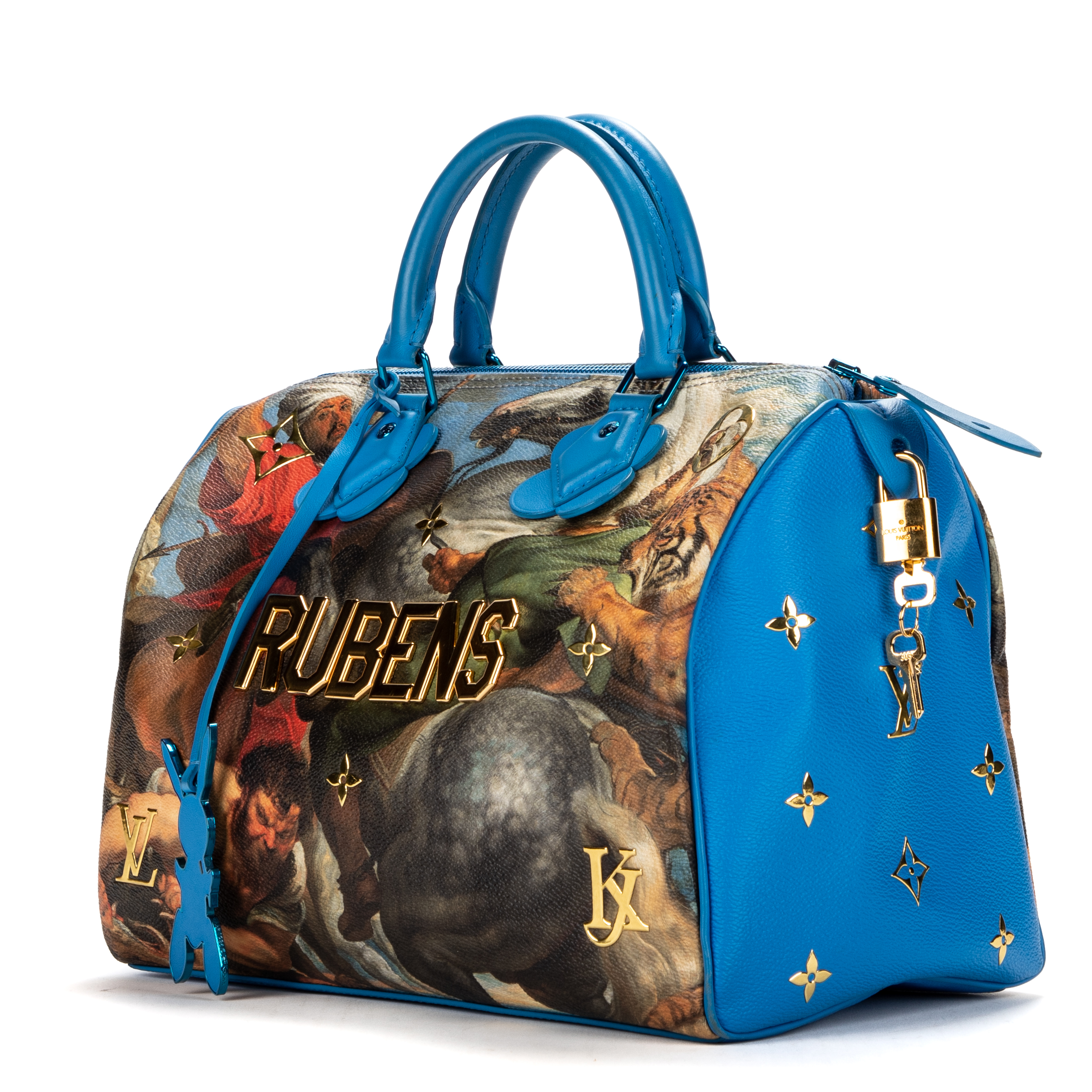 Ltd. Ed. Jeff Koons Masters Collection Rubens Speedy 30 - BrandCo Paris