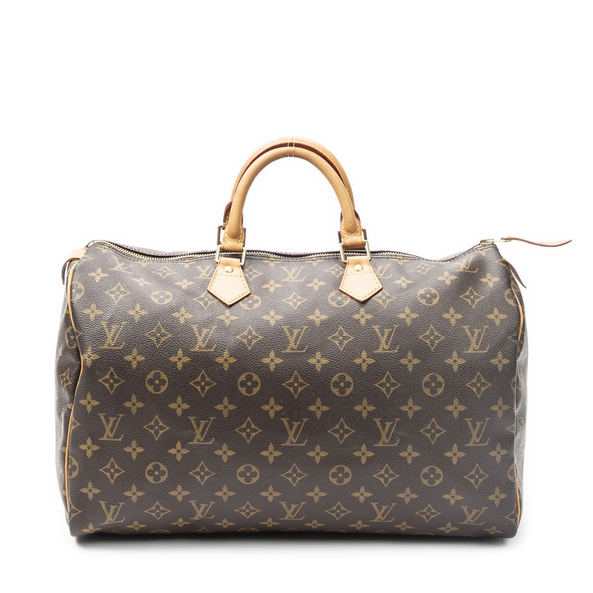 Louis Vuitton Monogram Canvas Speedy 40 Bag Louis Vuitton