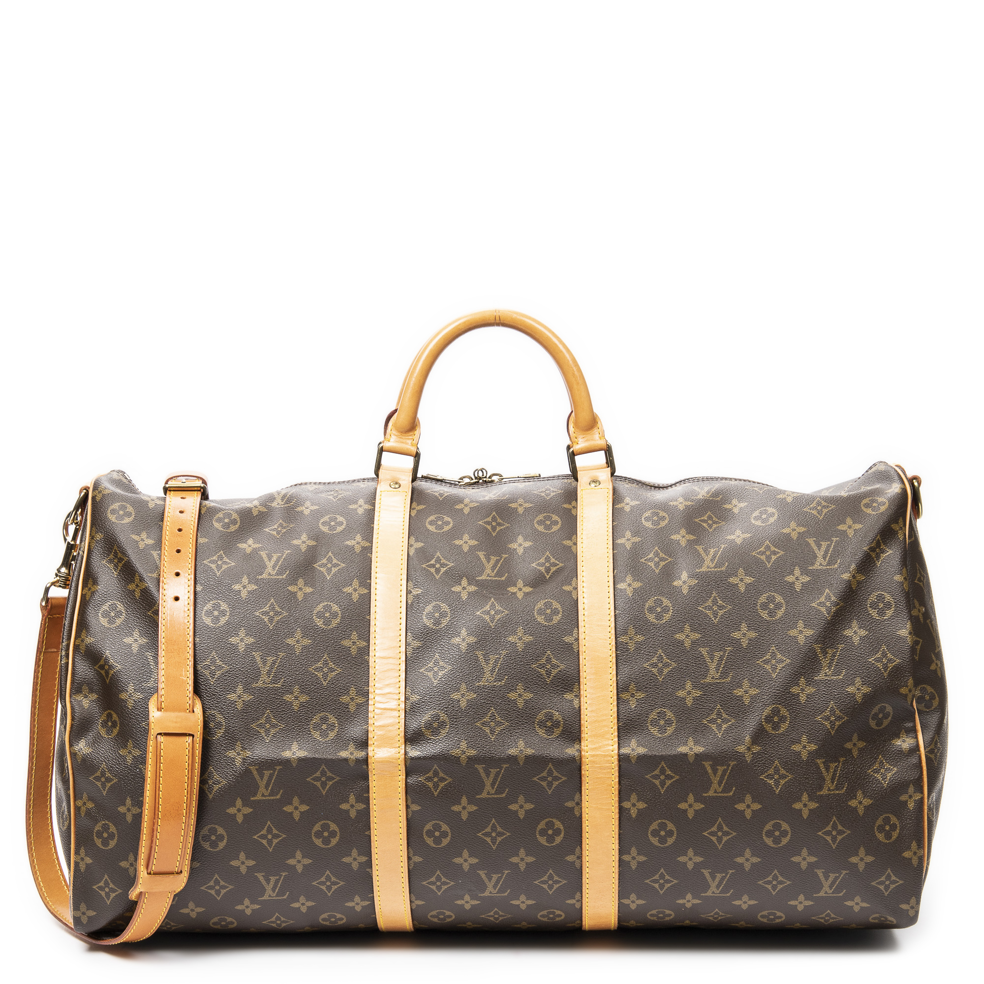 LOUIS VUITTON Keepall Bandouliere 60 Duffel Bag