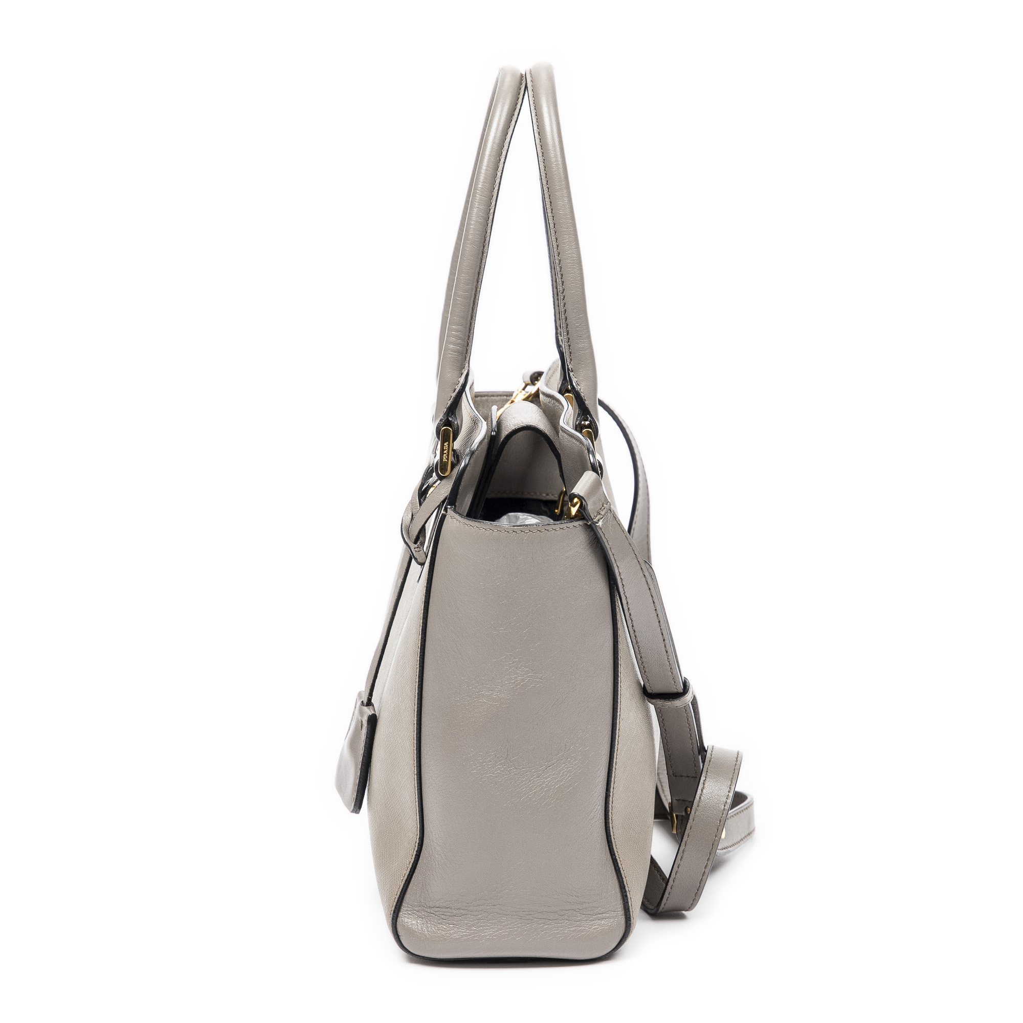 Small Convertible Double Zip Galleria Tote - BrandCo Paris