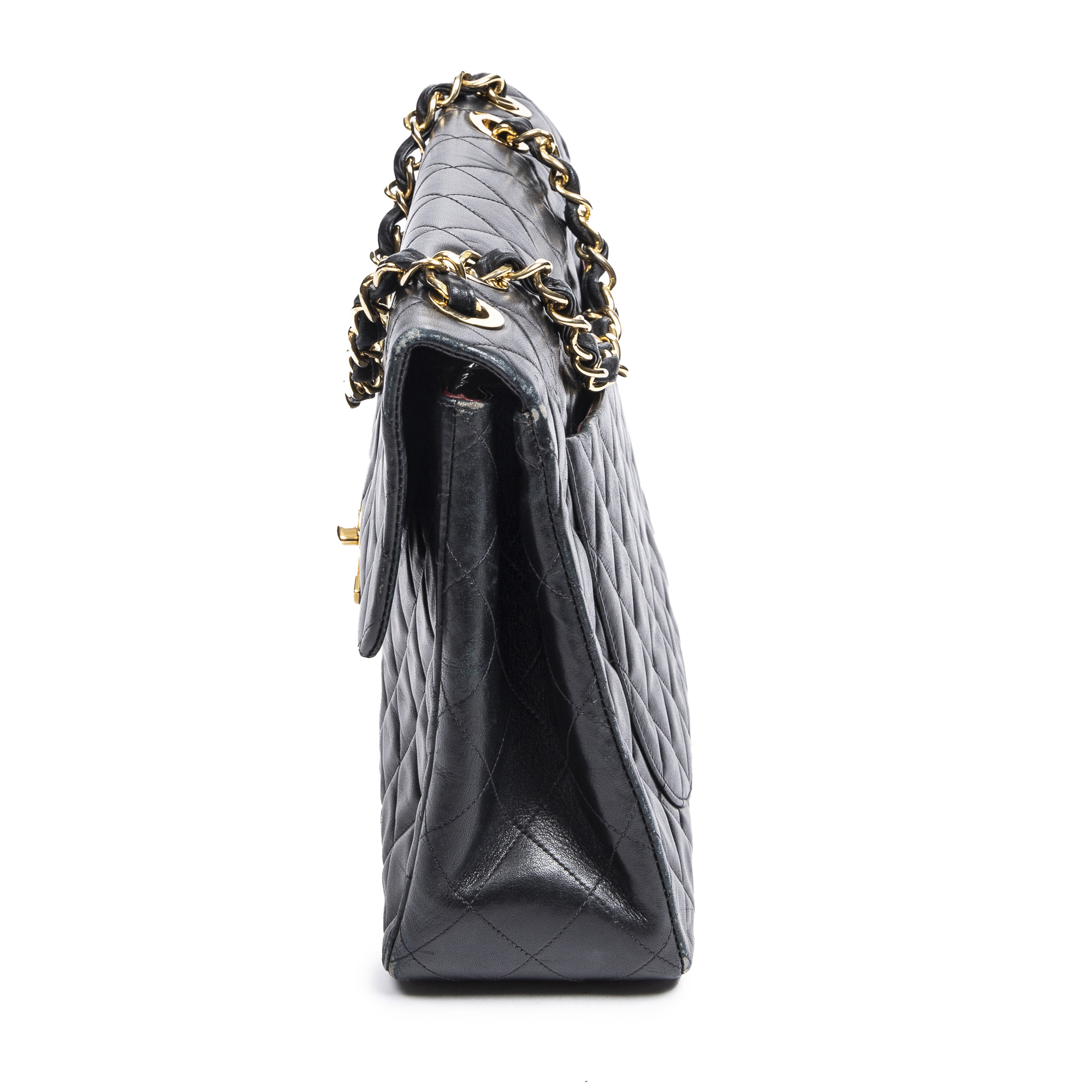 Chanel Black Classic Maxi Single Flap Bag