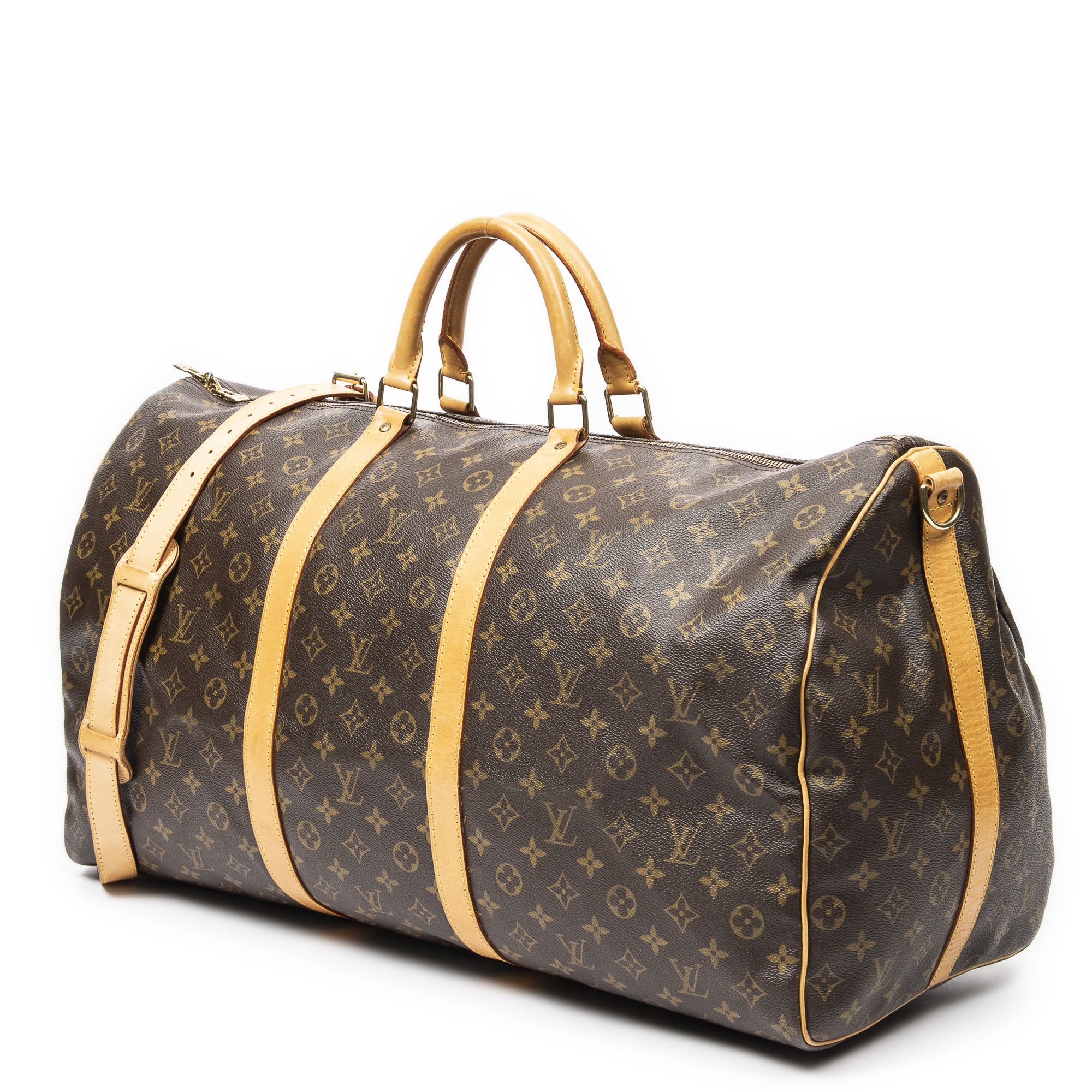 LOUIS VUITTON Keepall Bandouliere 60 Duffel Bag