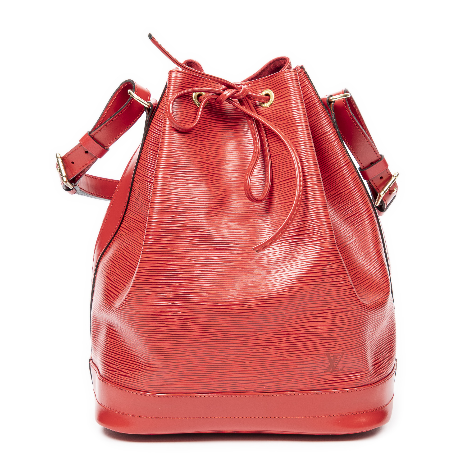 Louis Vuitton Red Epi Noe GM Bucket Bag Louis Vuitton