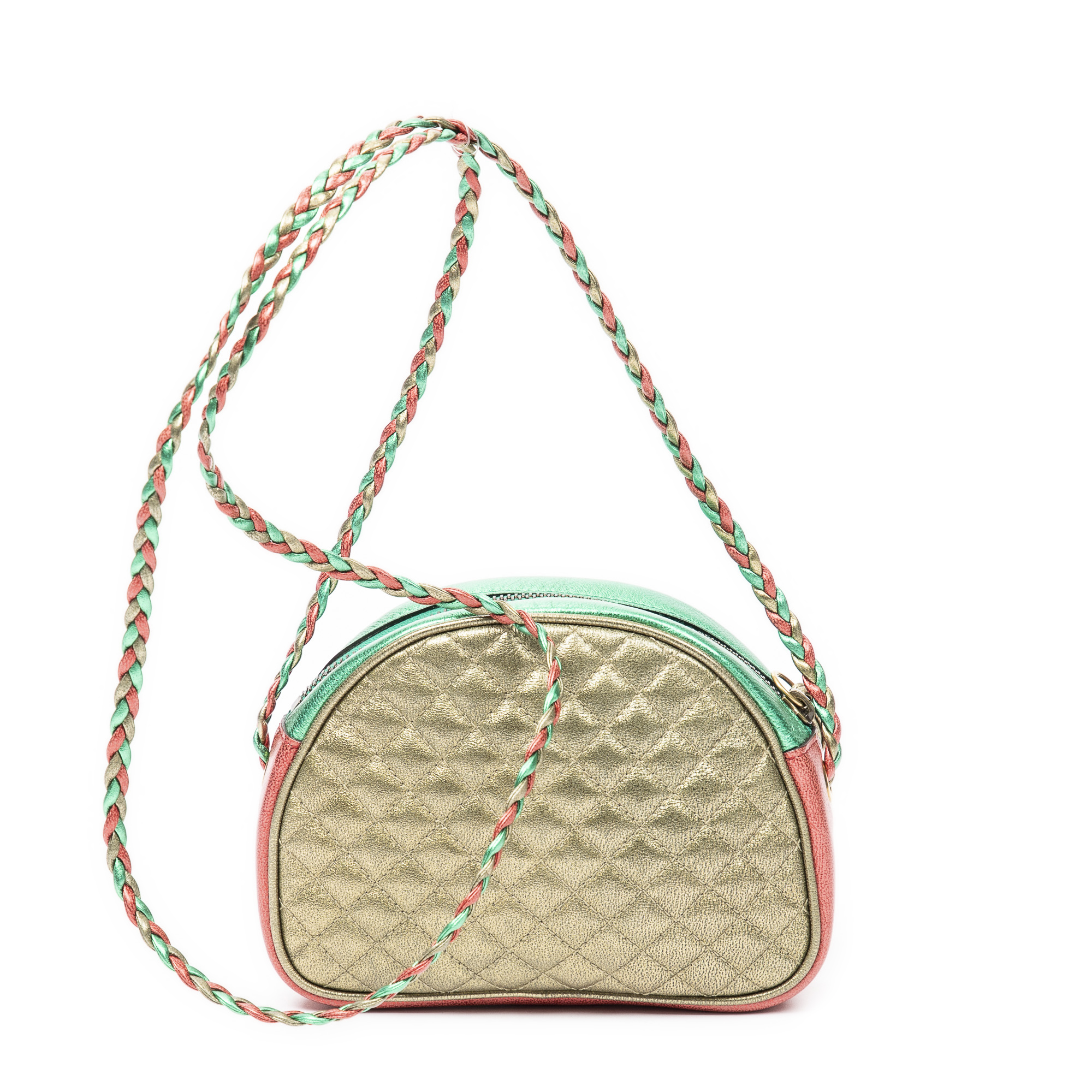 Gucci laminated sales leather shoulder bag