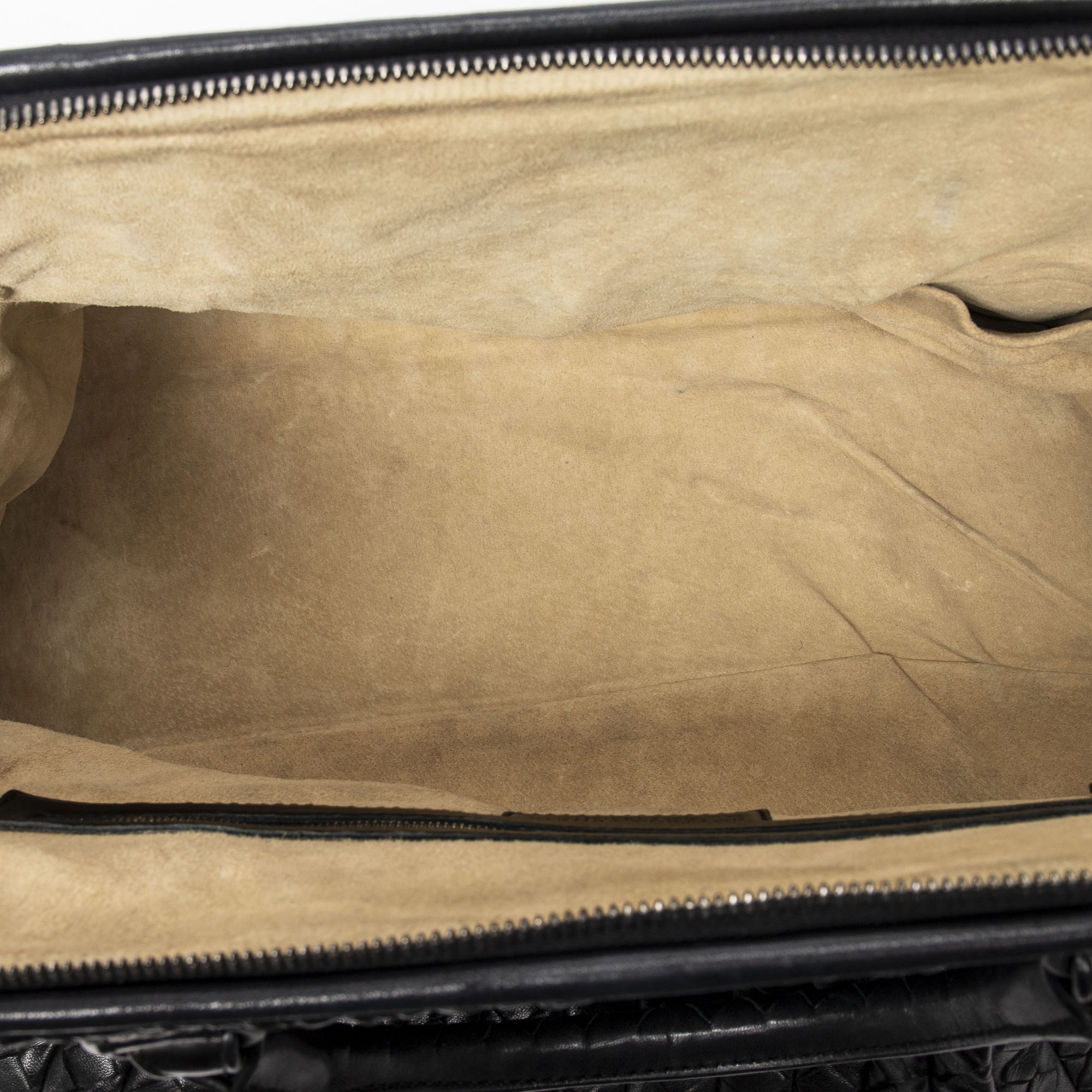 Bottega Doctor's Bag en Noir Cuir intrecciato BrandCo Paris