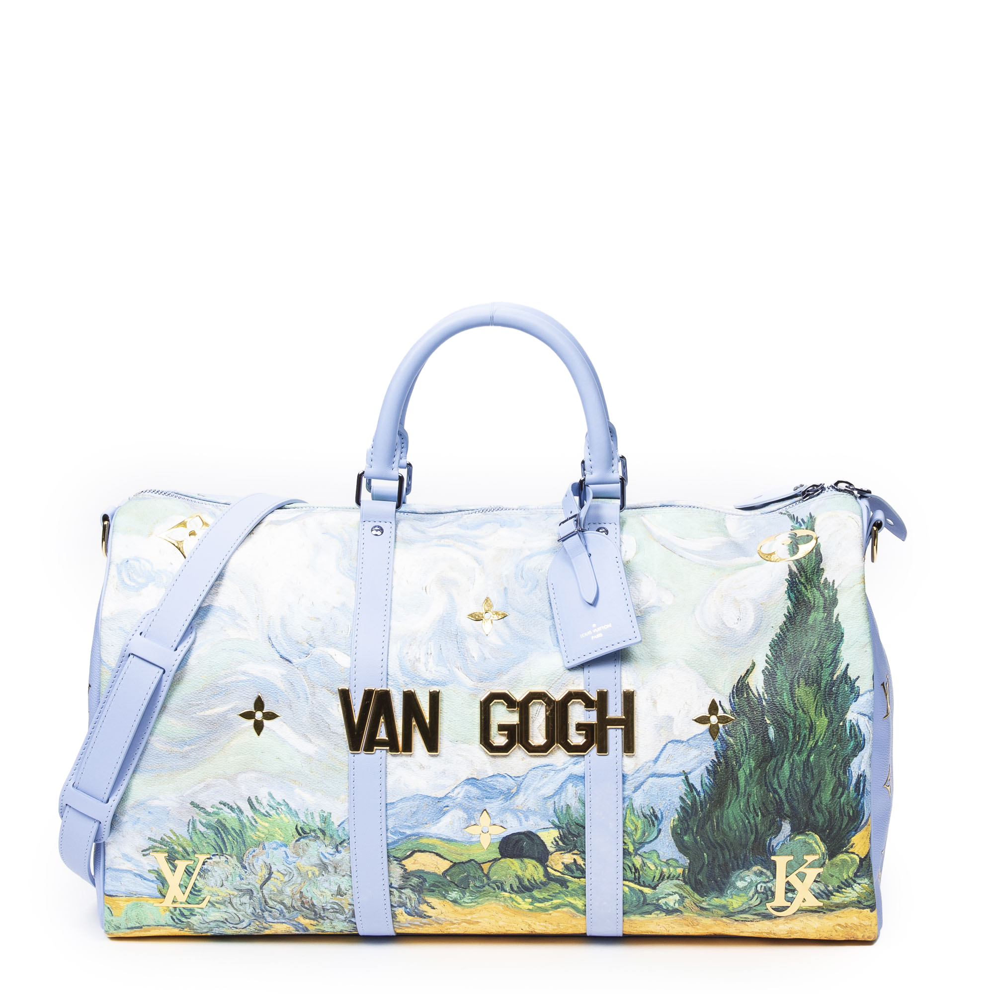 Louis Vuitton x Jeff Koons Van Gogh Keepall 50