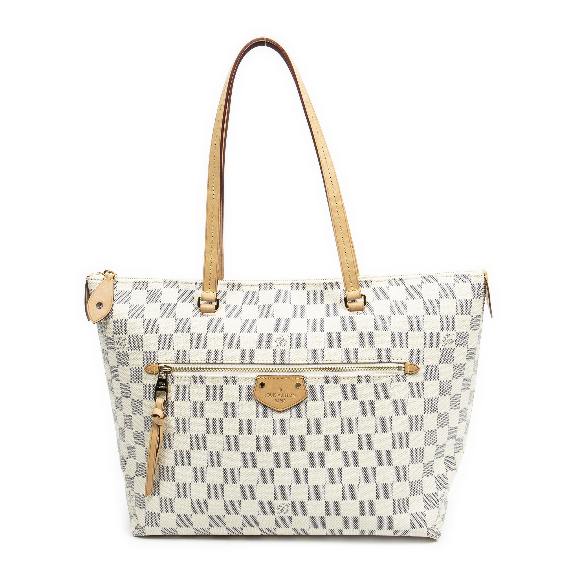 LOUIS VUITTON Iena PM Damier Azur Shoulder Bag White