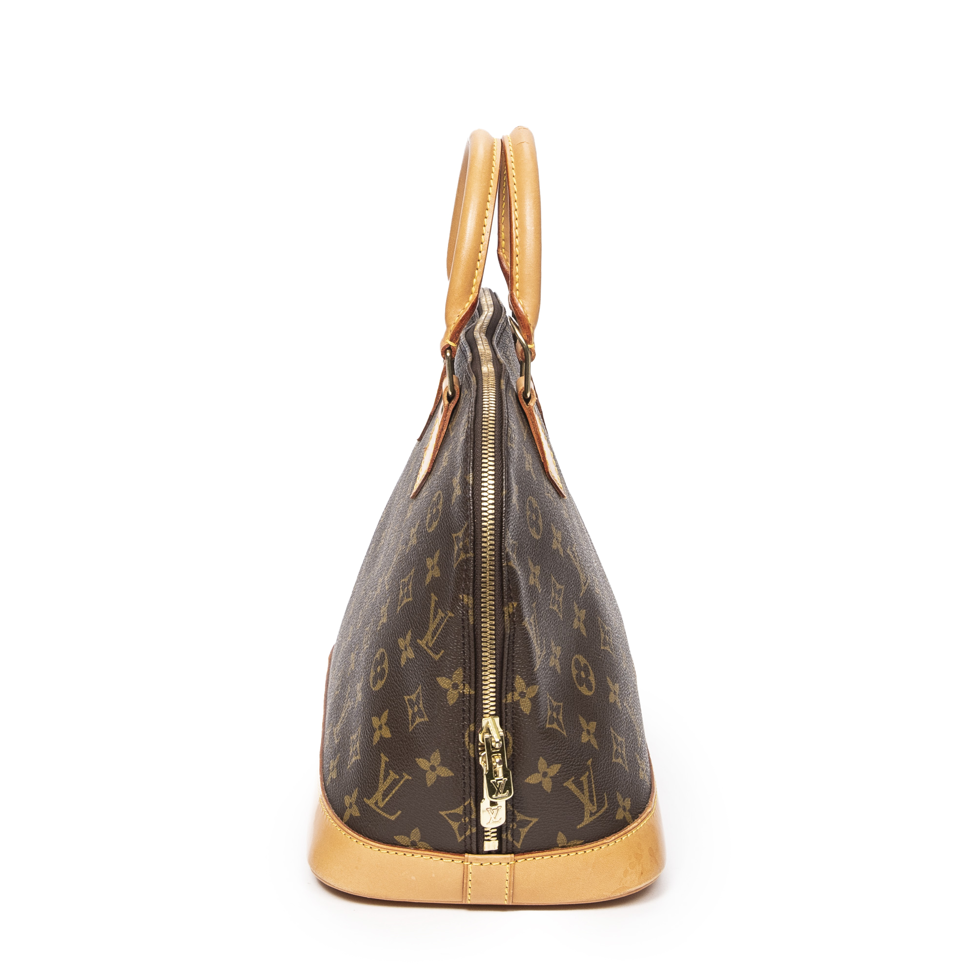 Louis vuitton 2025 gold alma bag