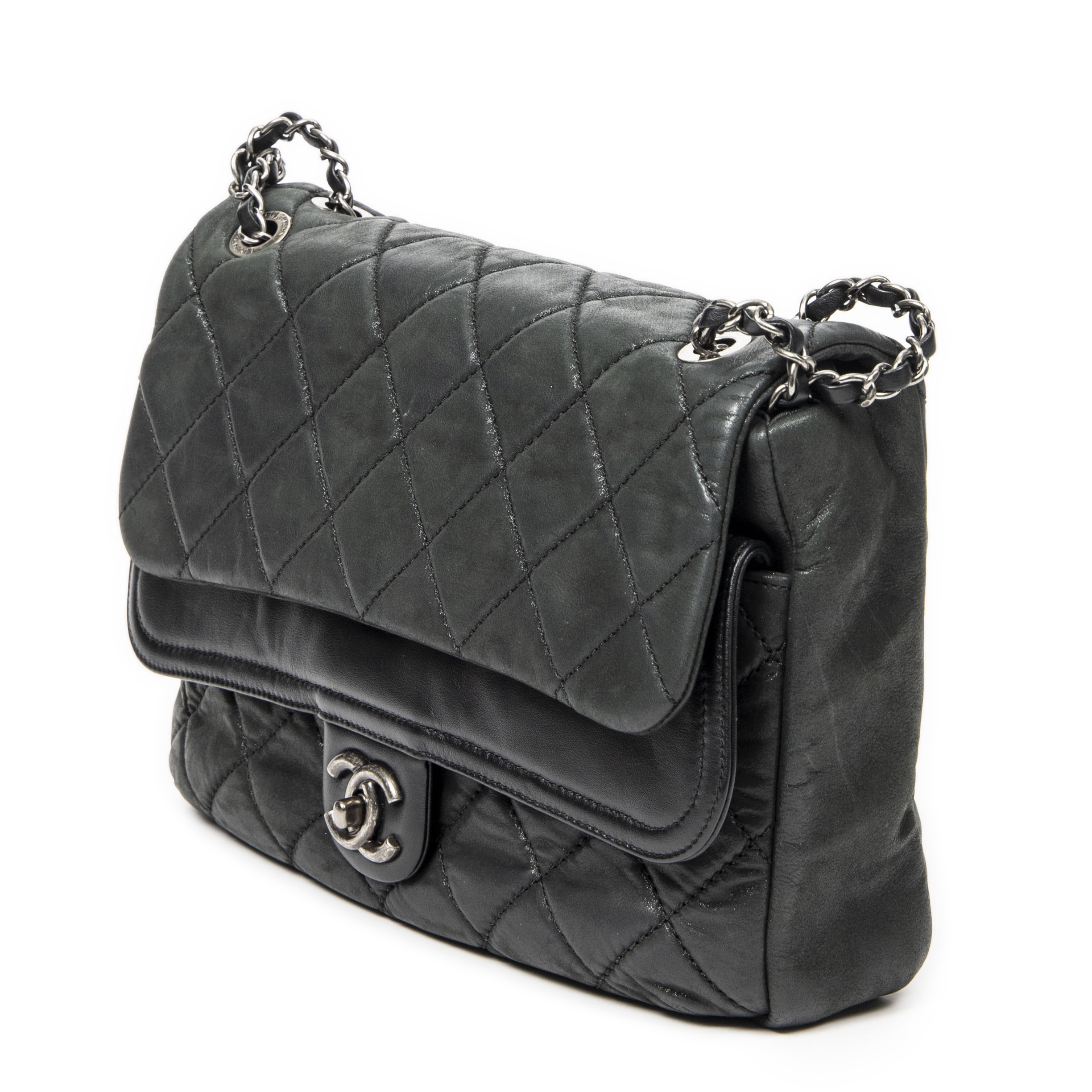 Chanel online jumbo noir