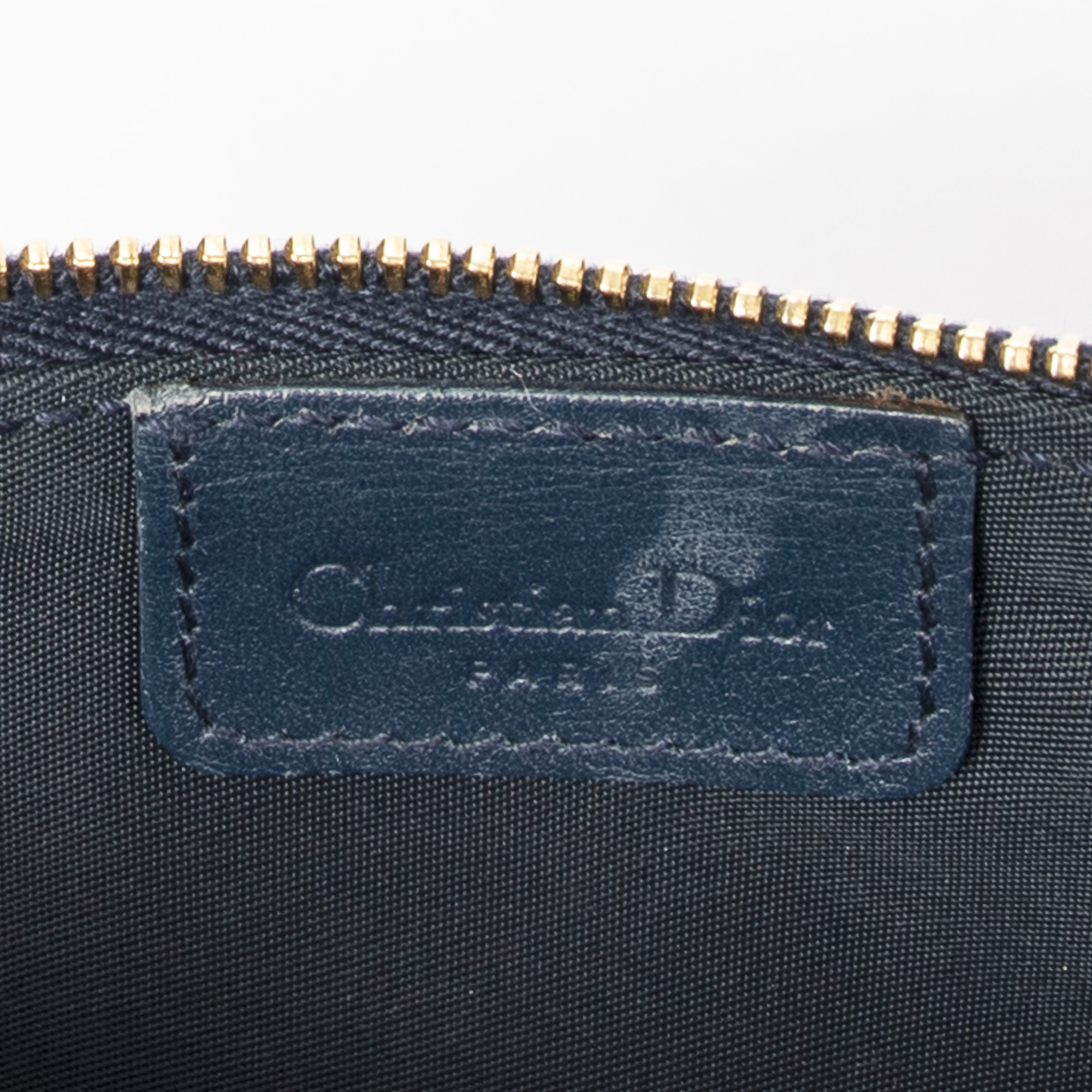 Pochette dior top bleu