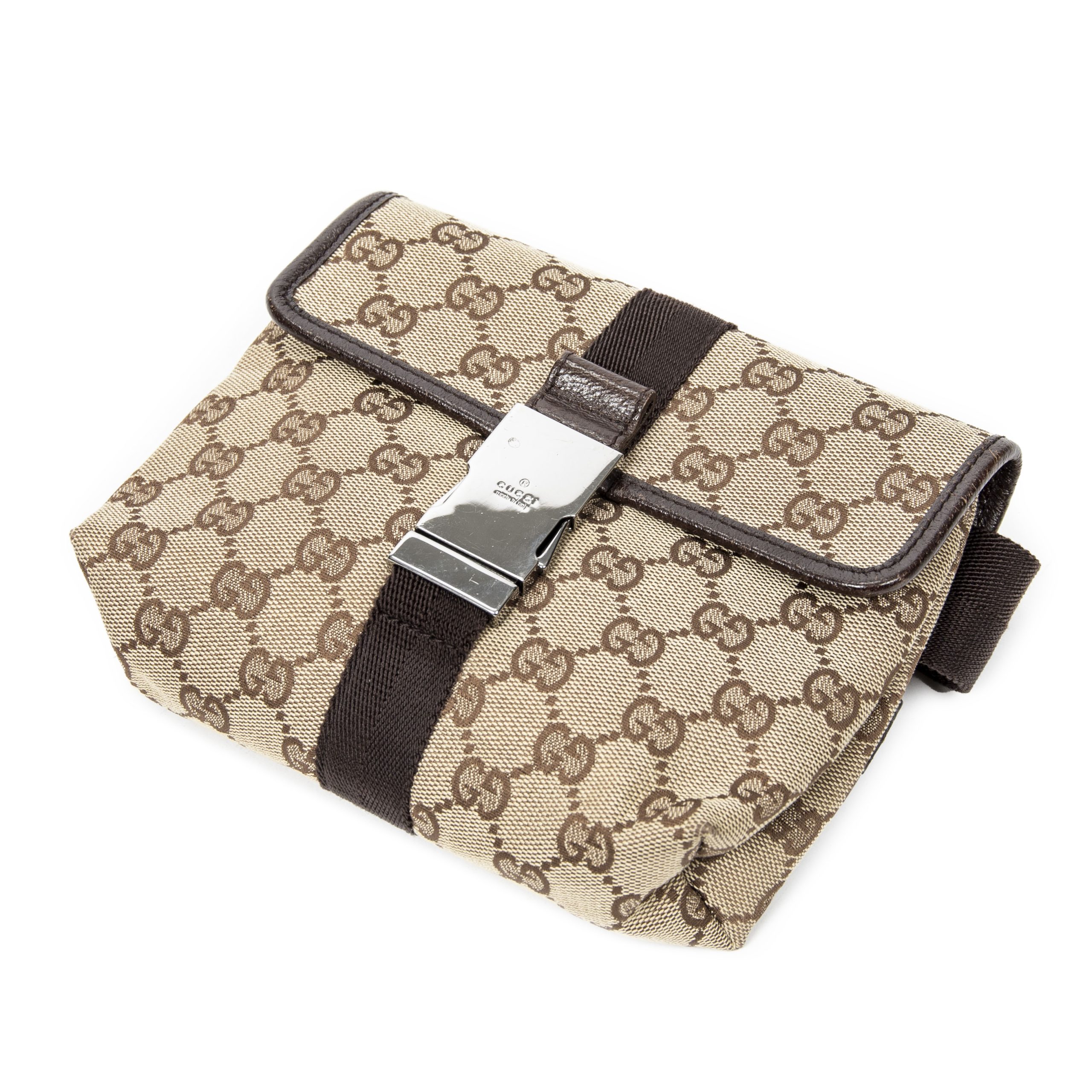 Gucci small canvas belt bag cheap