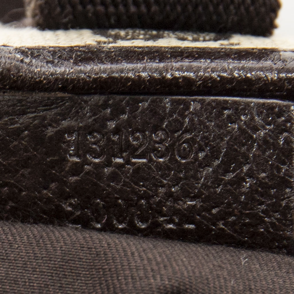 Gucci belt deals bag serial number