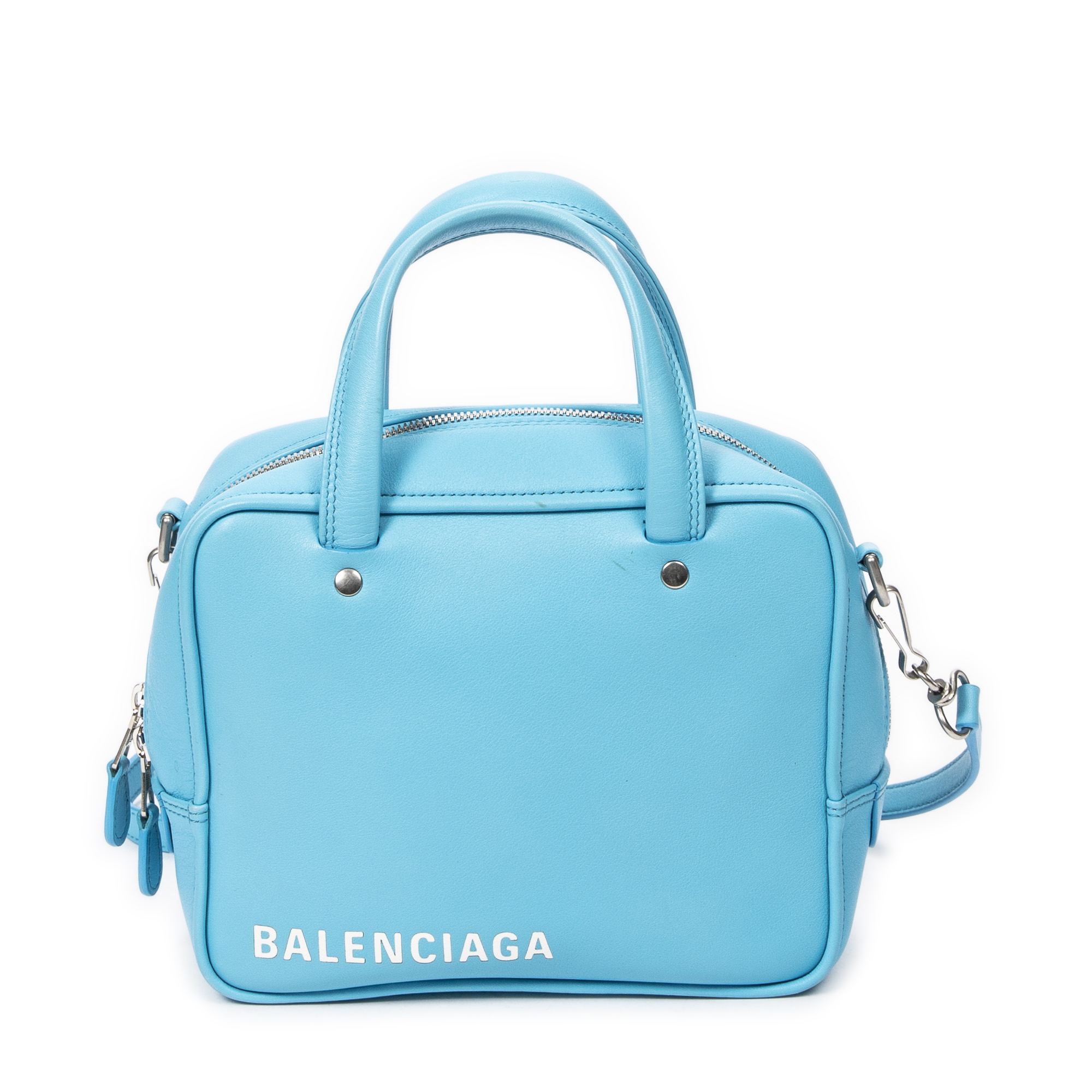 Sac balenciaga deals triangle bleu